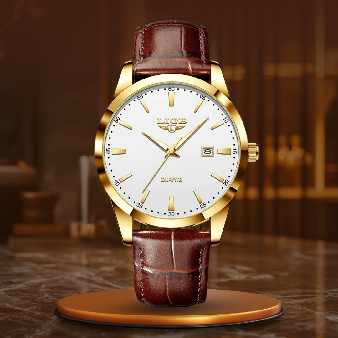 van Baerle - Militärisches Lederuhr