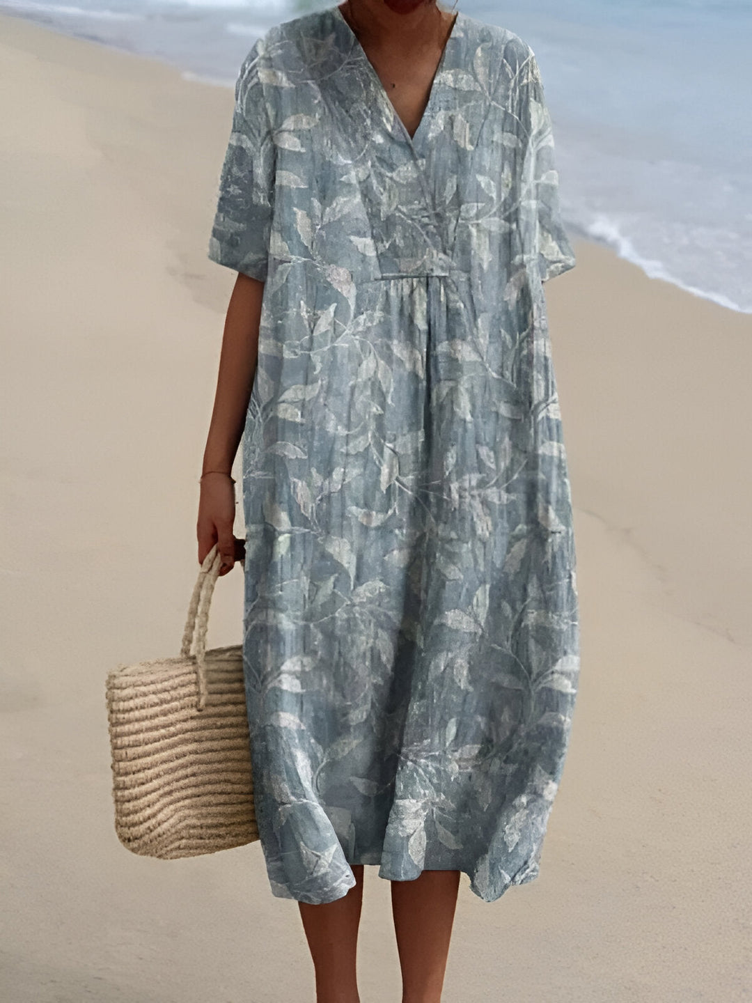 Marion| Bedruckter Sommerbrise-Kleid