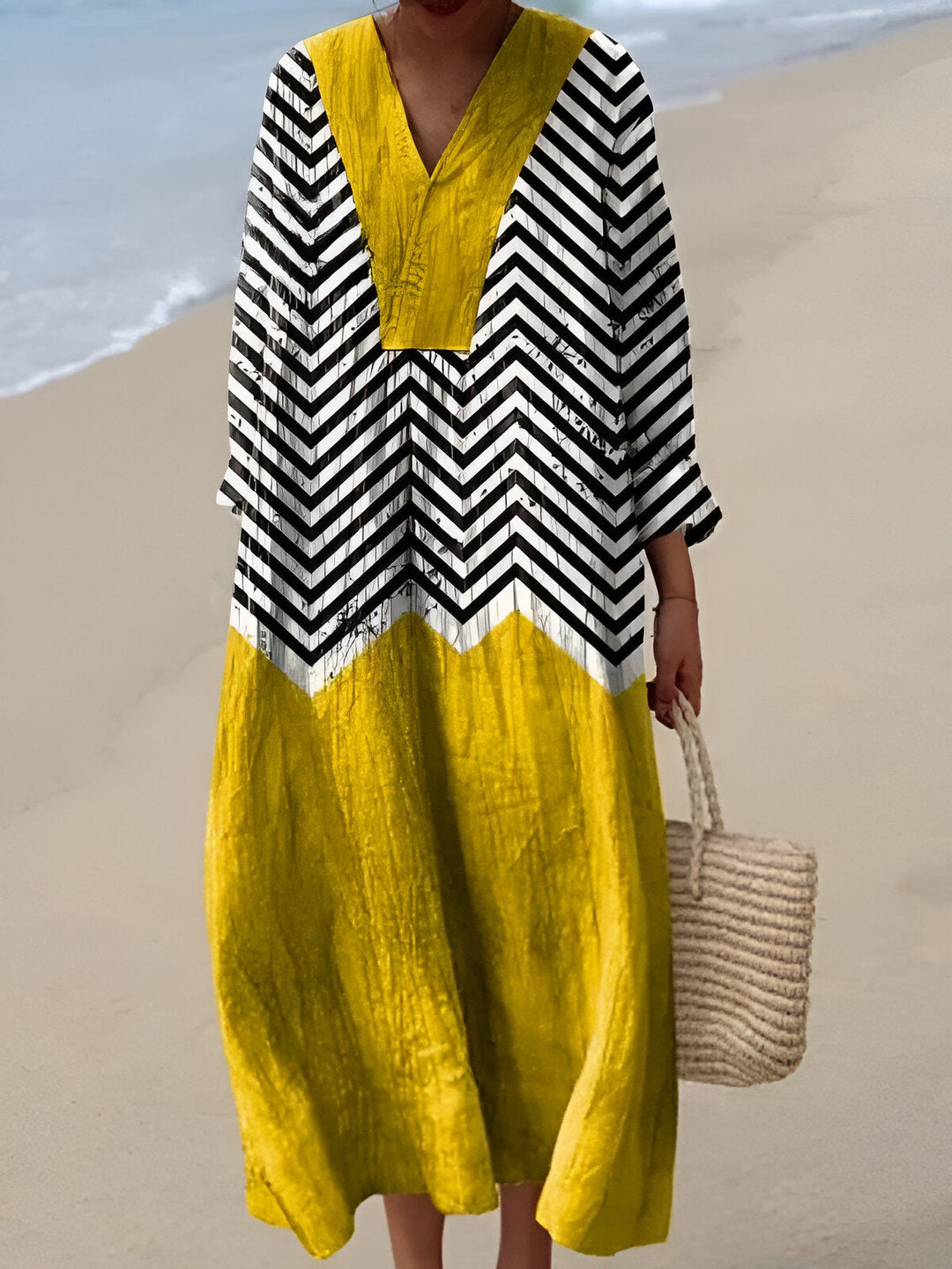 Agila | Bedruckter Kaftan Sommerbrise