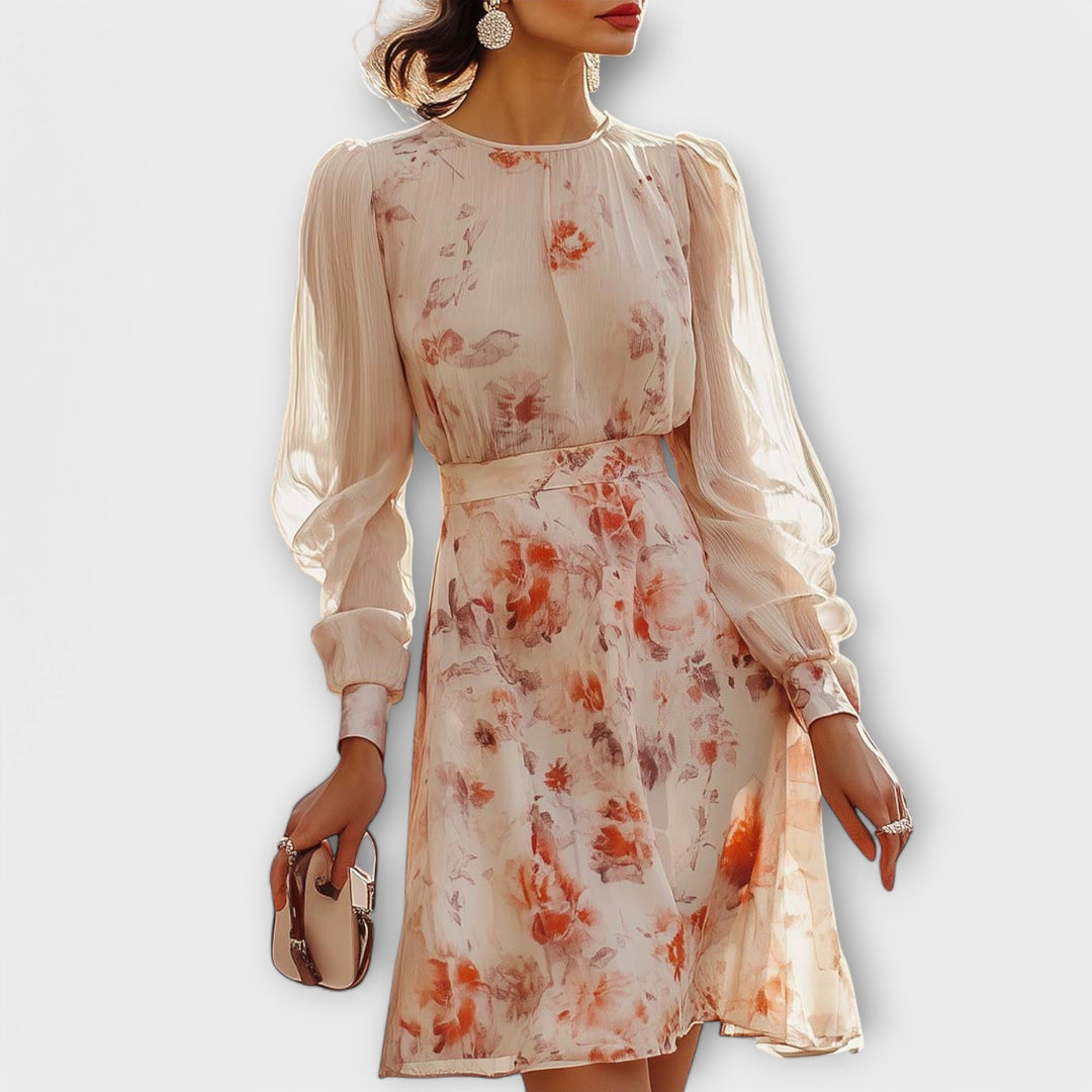 Flora | Elegantes Kleid mit Blumenmuster