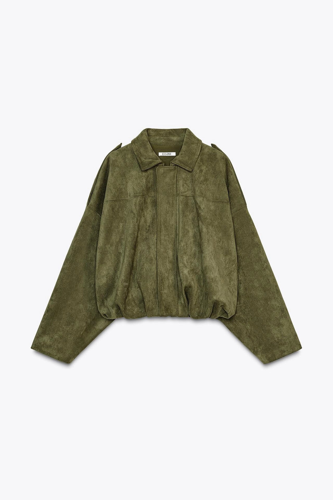 Sofia Wildlederjacke | Grün