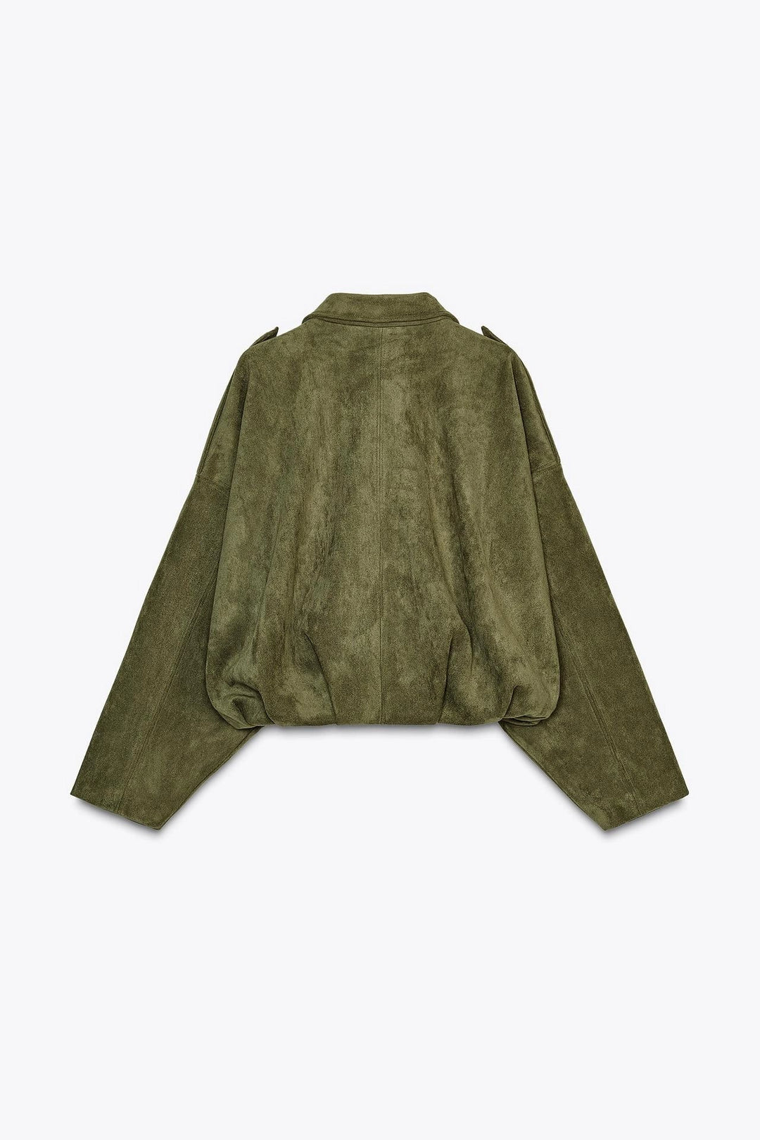 Sofia Wildlederjacke | Grün