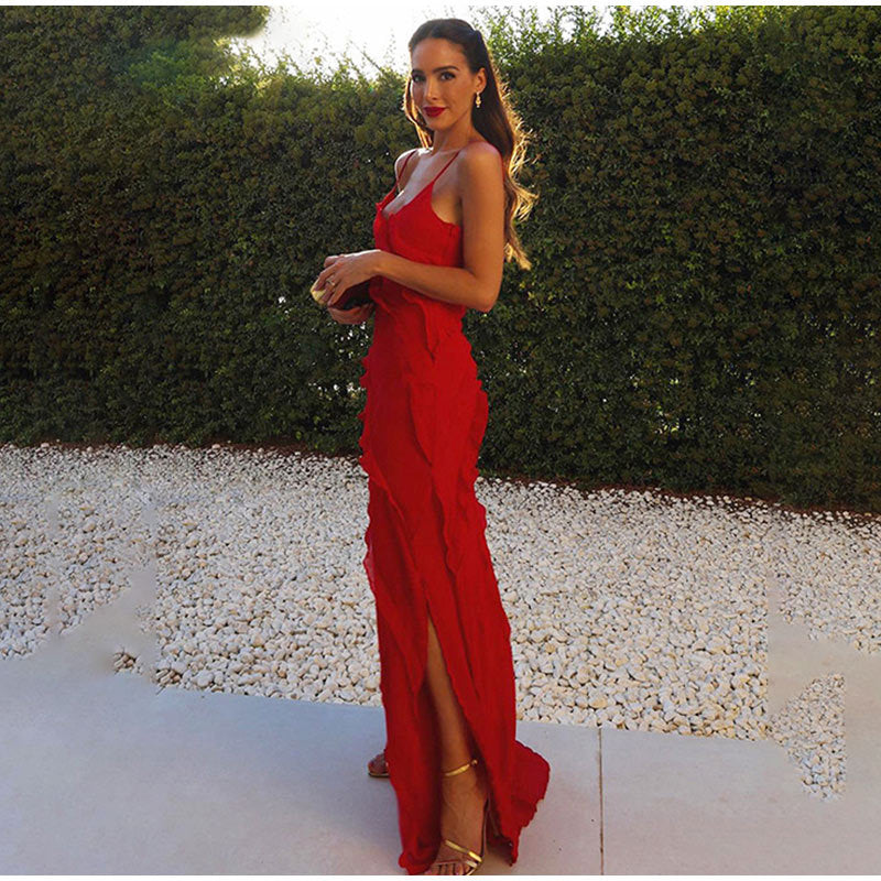 ROSARIA | Elegantes Kleid mit Raffungen