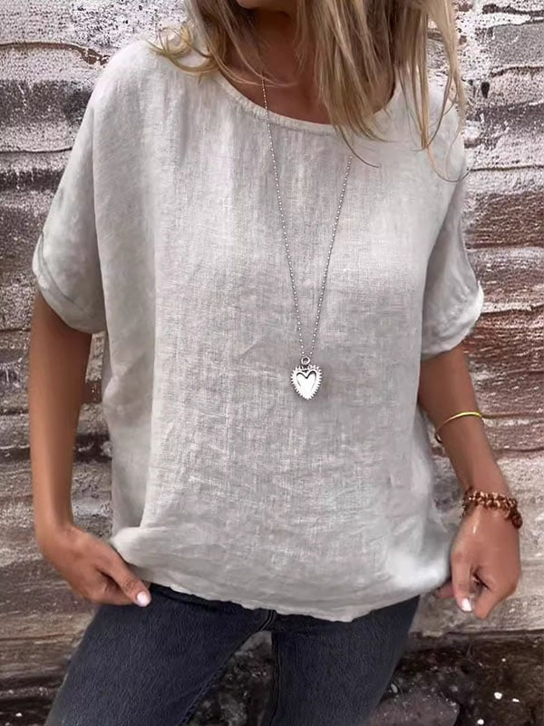 Casia | Minimalistisches, lockeres Top