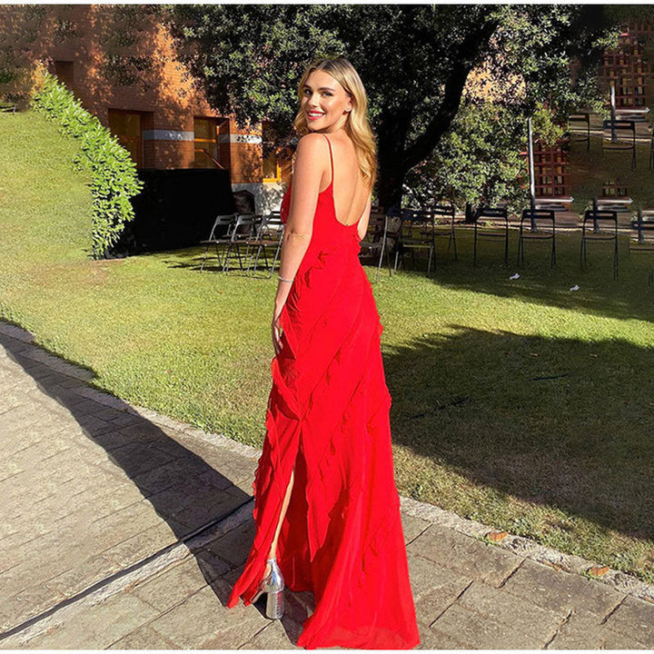 ROSARIA | Elegantes Kleid mit Raffungen
