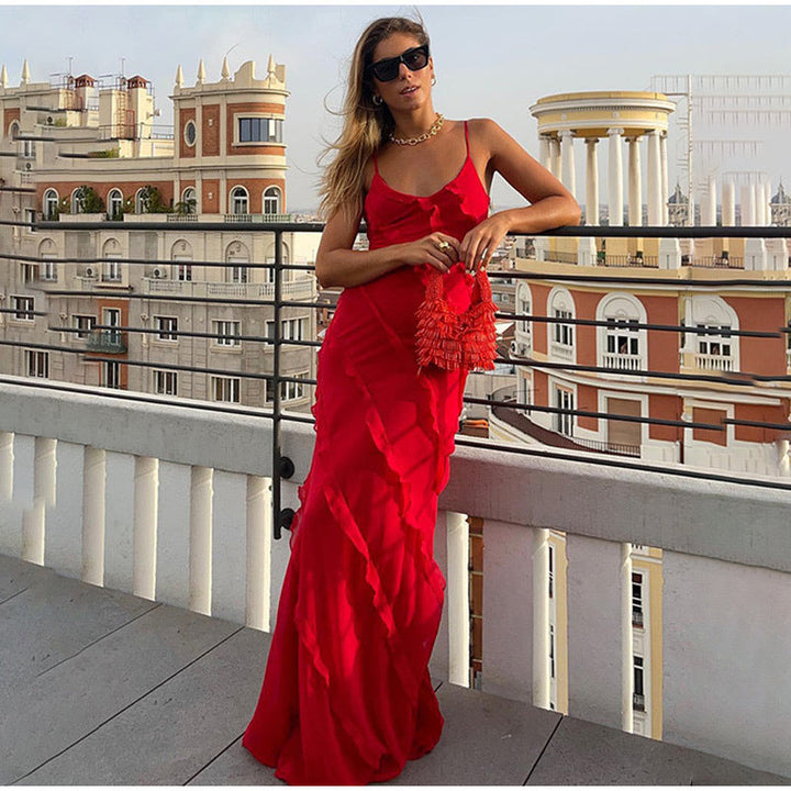 ROSARIA | Elegantes Kleid mit Raffungen