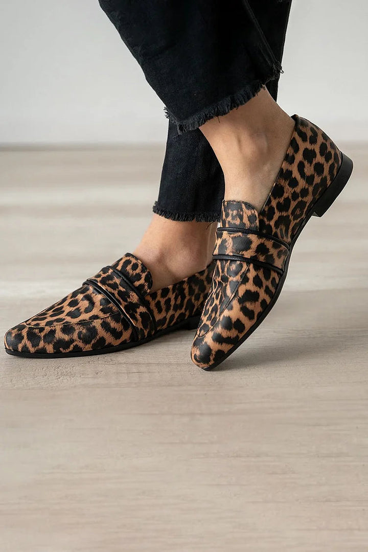Isoria – Elegante Loafers mit verlängertem Zeh und kleinem Absatz