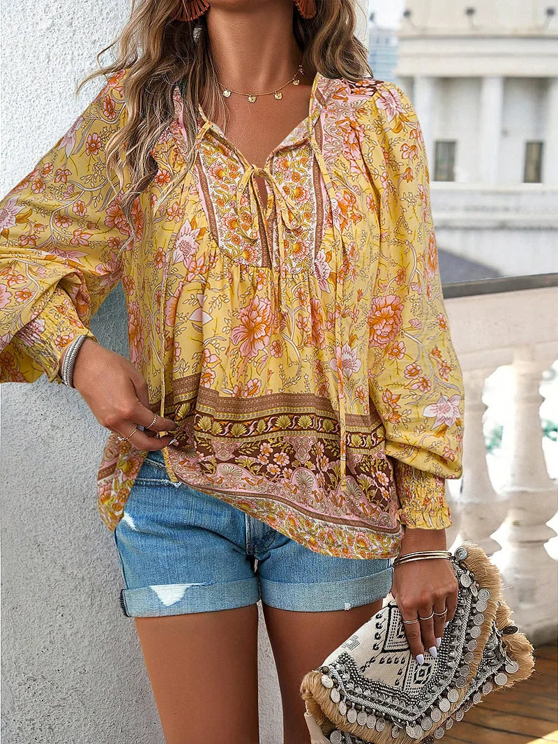 Sallie    | Oberflächendesign Bohemien-Flüssigkeit mit Blumenmuster