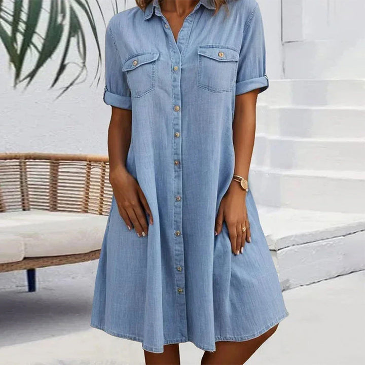 Maisie | Legeres A-Linien-Kleid mit Taschen