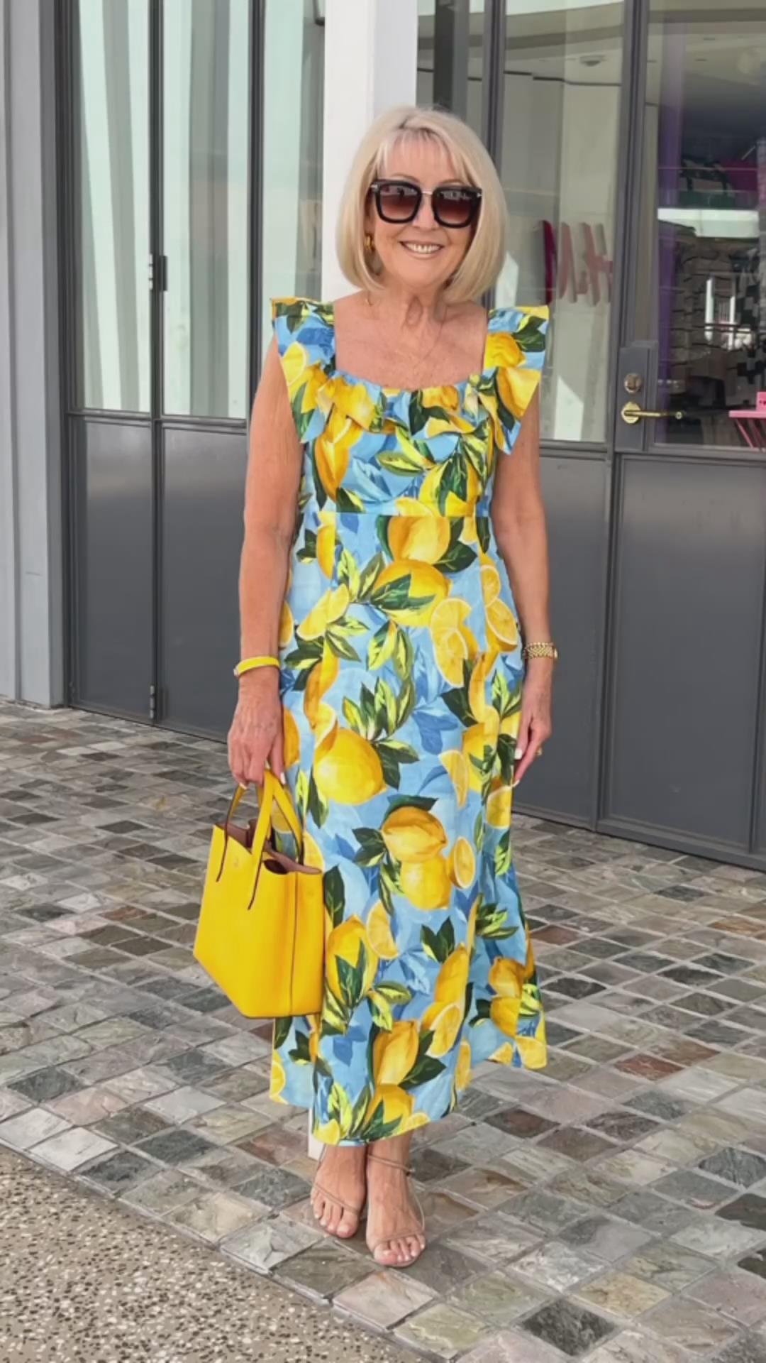 Fischer & Wagner | Limone – Sommerkleid mit Zitronenprint
