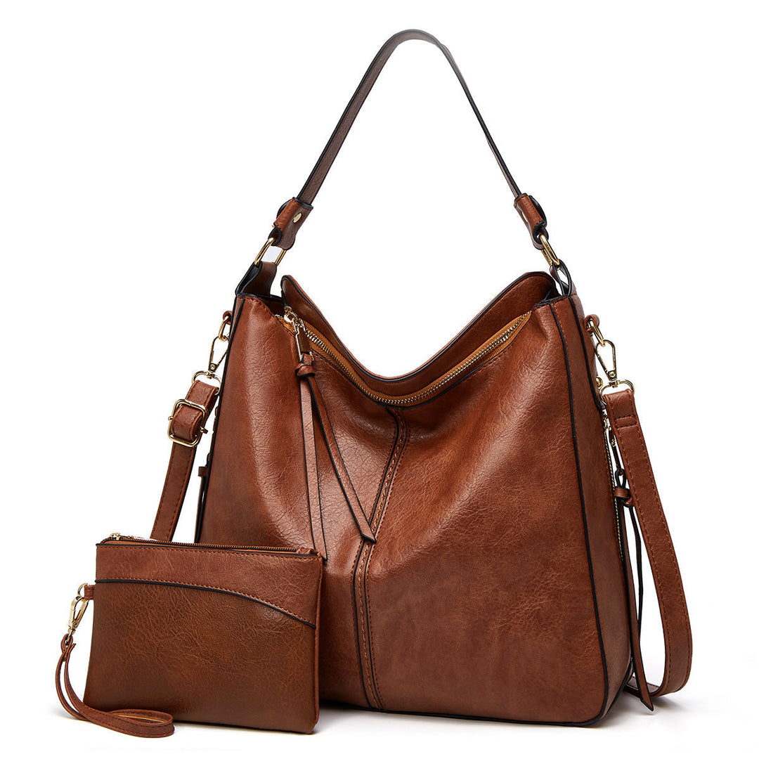 Brooklyn Tote Eleganz | Schultertasche mit großem Fassungsvermögen