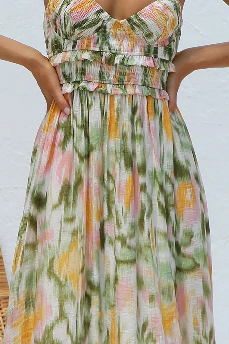 Rosea Kleid mit Print
