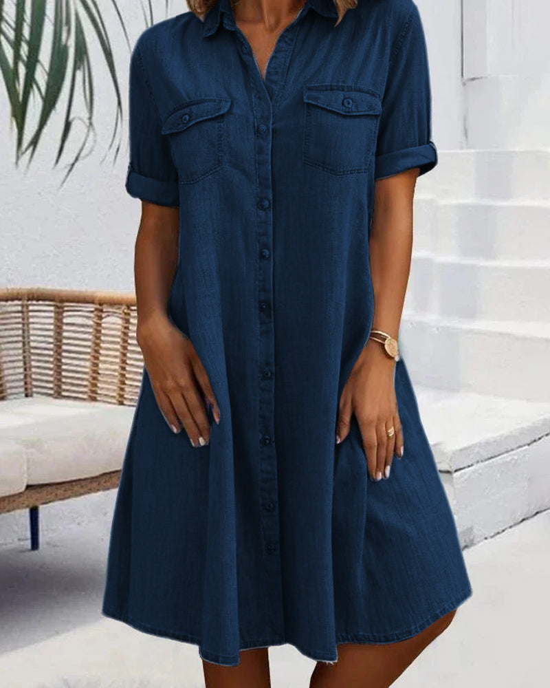 Maisie | Legeres A-Linien-Kleid mit Taschen
