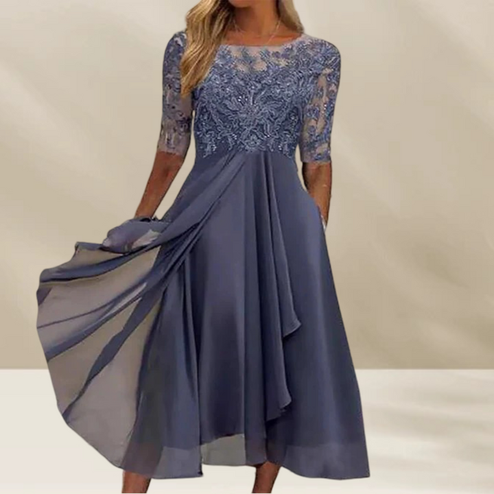 Sybille | Elegantes Spitzenkleid