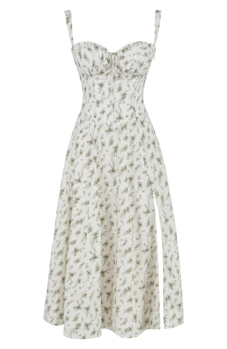 Midikleid ohne Ärmel Rosea