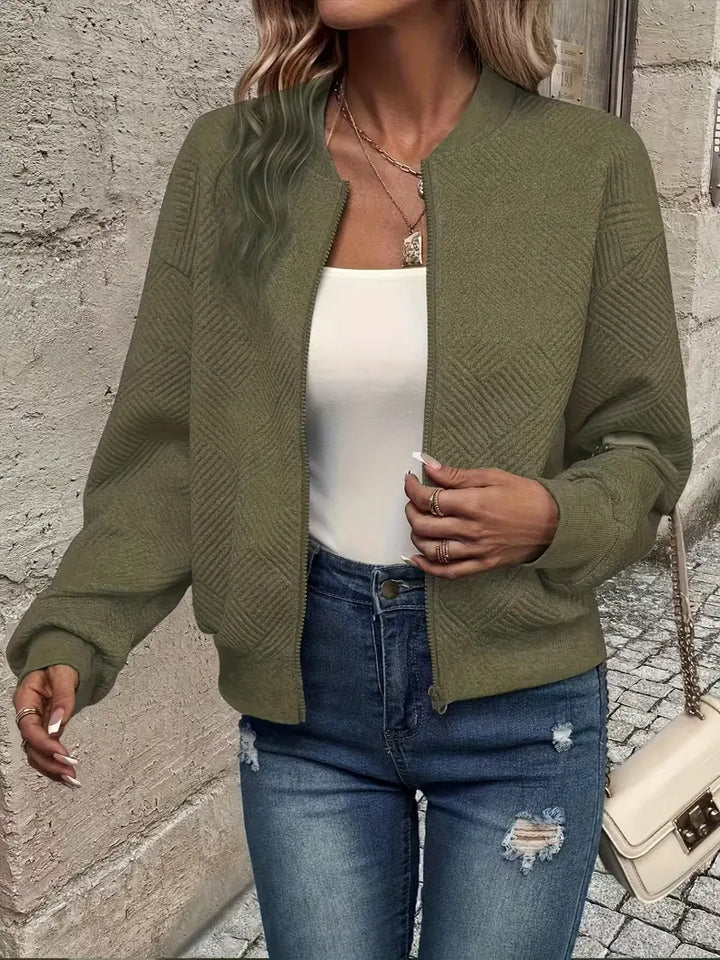 LIVIA | Frühlingsjacke mit Reißverschluss