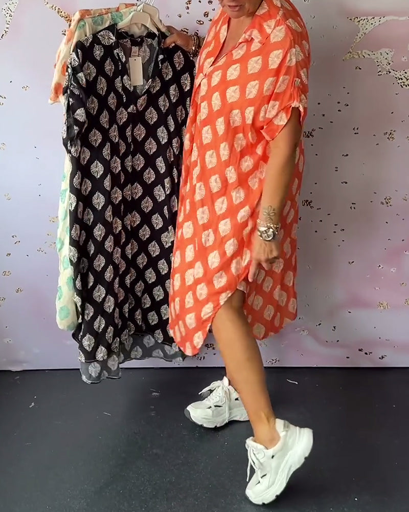 Fischer & Wagner | Stilvolle Kleid mit V-Ausschnitt