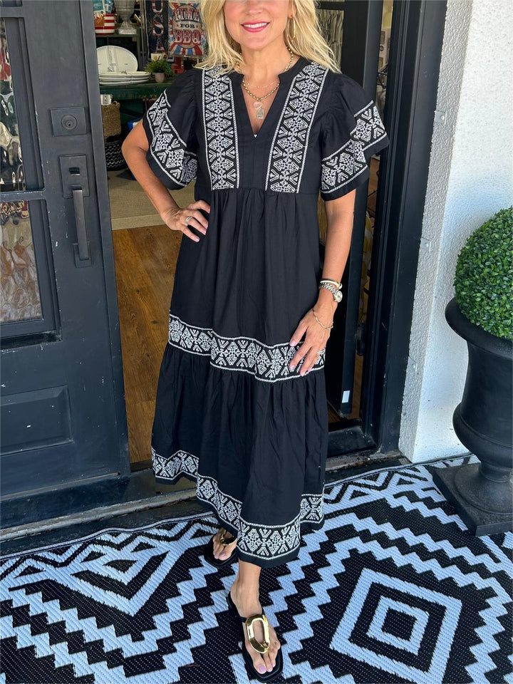 Hanna  - Elegantes Boho-Kleid
