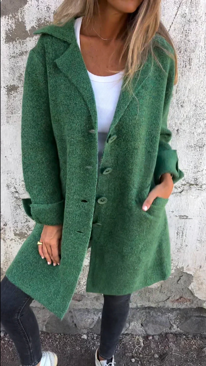Baylea | Lässiger Wollmantel