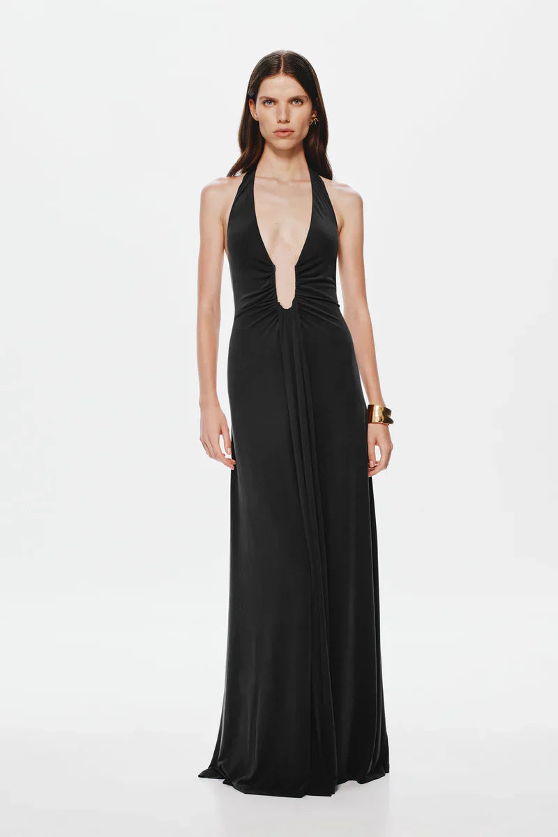ALTHEA – Cupro Maxikleid