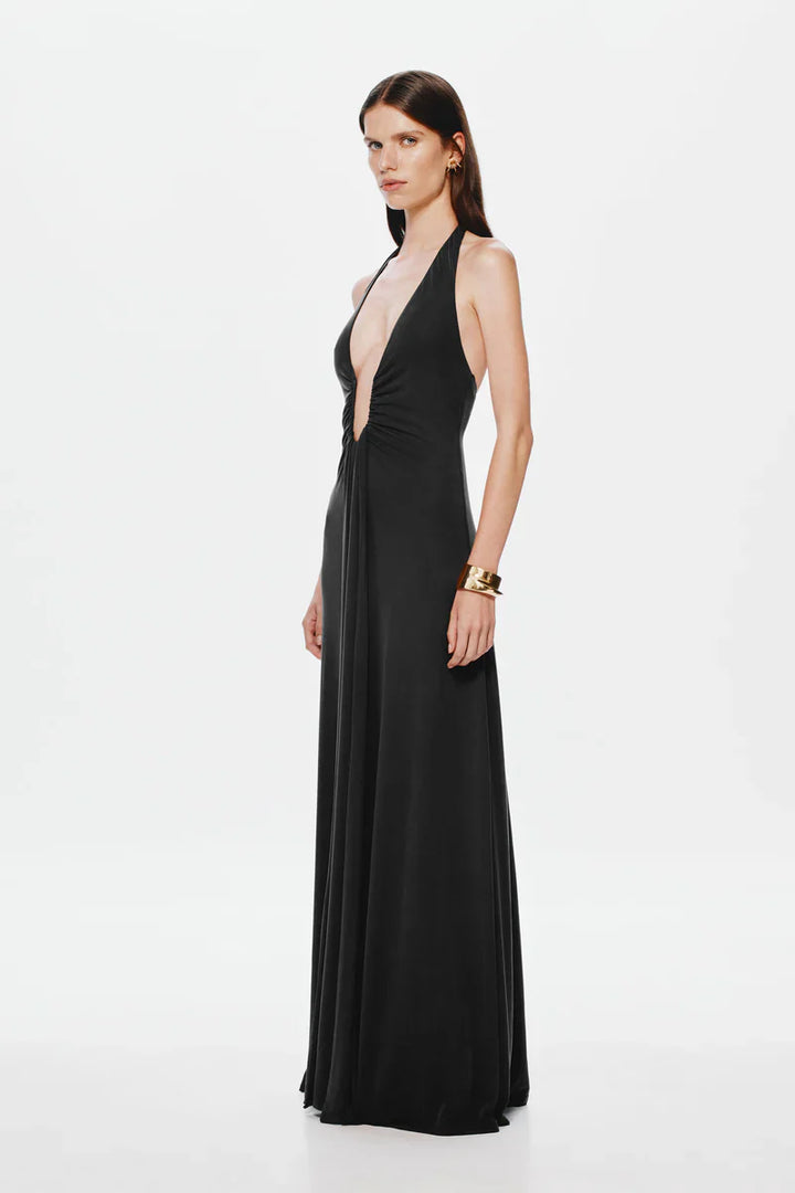 ALTHEA – Cupro Maxikleid