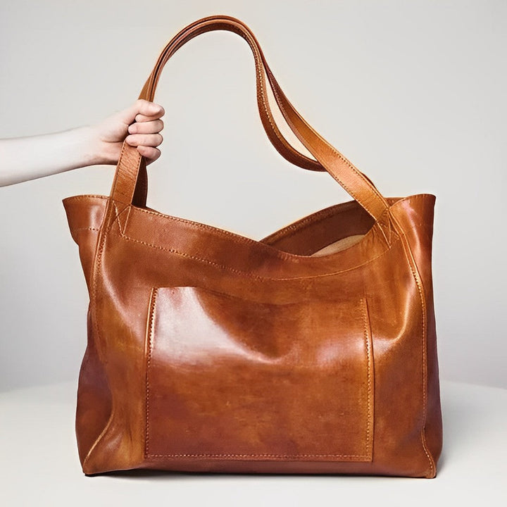 Amelia- Vintage-Leder-Umhängetasche