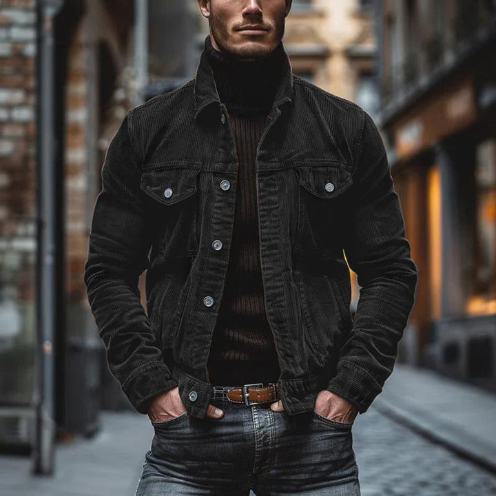 Yarden | Vintage Kordjacke einreihig