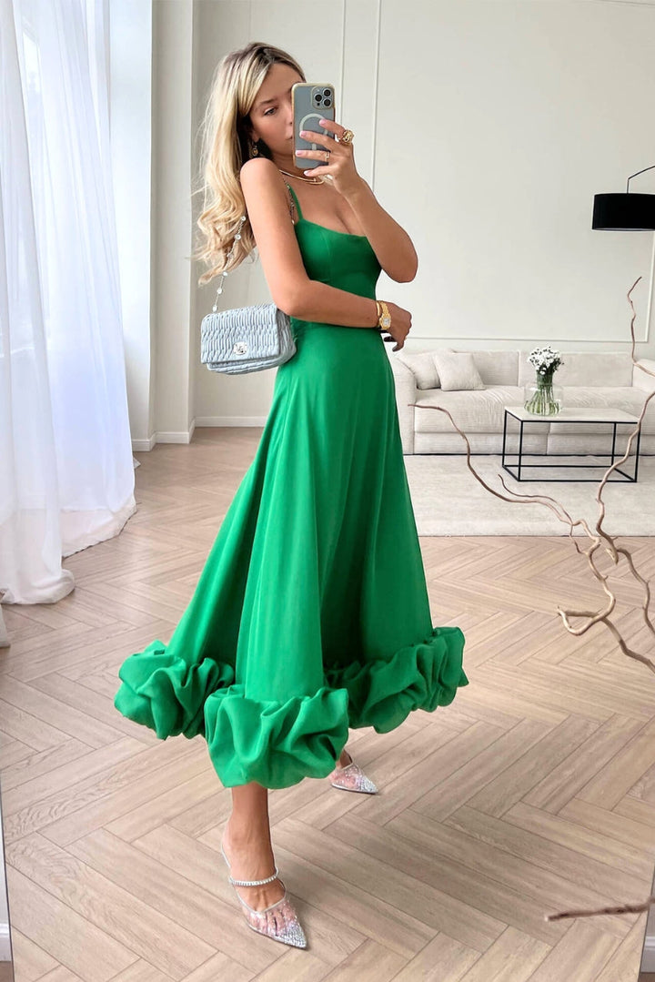 Elegantes zartes Rosenkleid