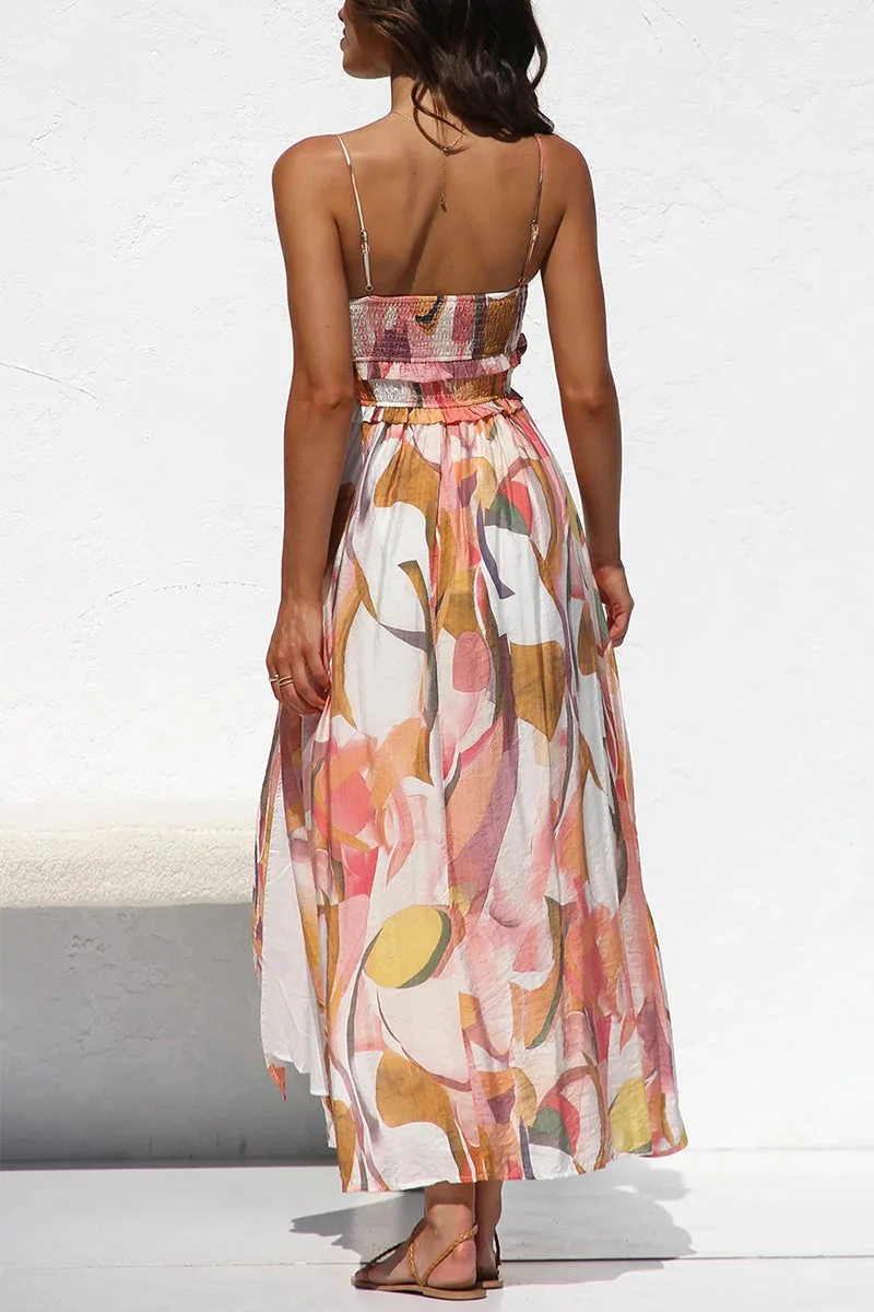 Rosea Kleid mit Print