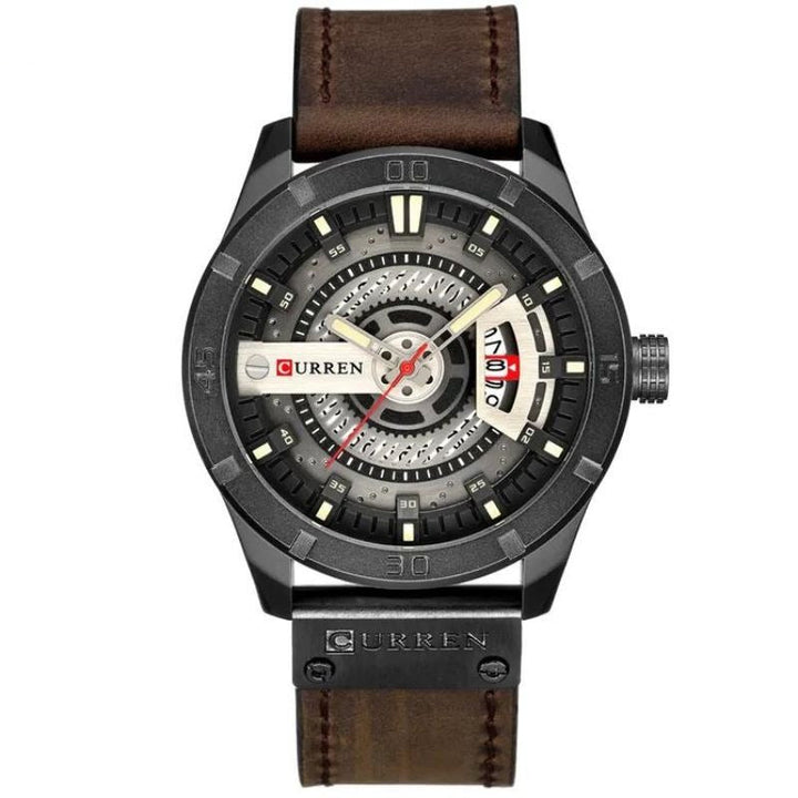 van Baerle- Sport Militär Herrenarmbanduhr mit Quarz