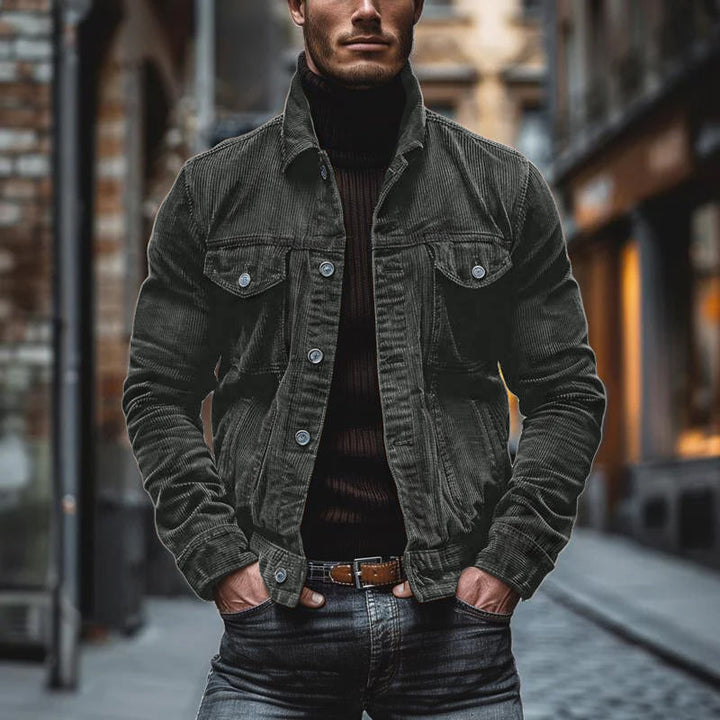 Yarden | Vintage Kordjacke einreihig