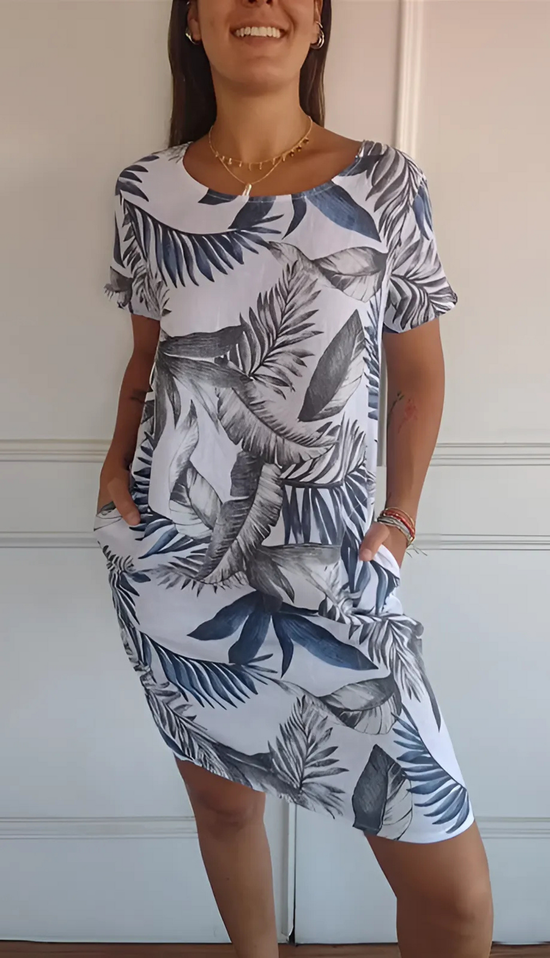 Mechthild | Bequemes rundes Kleid