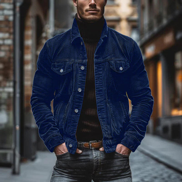 Yarden | Vintage Kordjacke einreihig