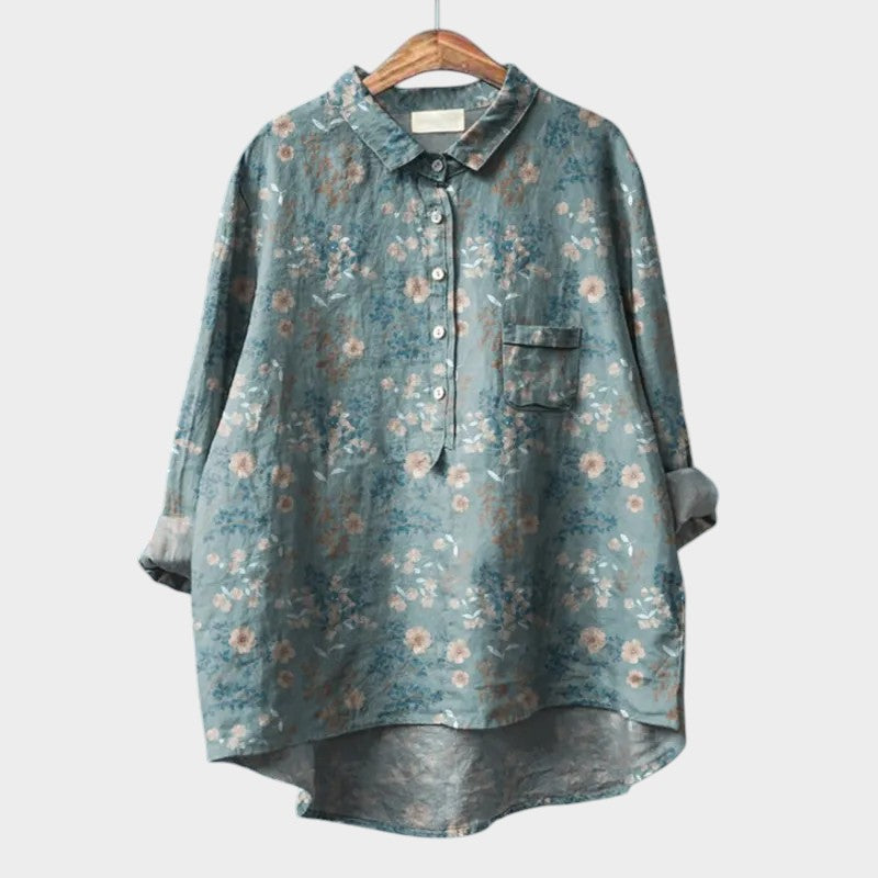 Louna | Elegante Bluse mit Blumenmuster