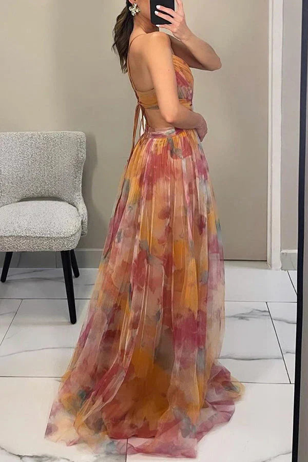 Maxi-Kleid Rosea Romantic Flow