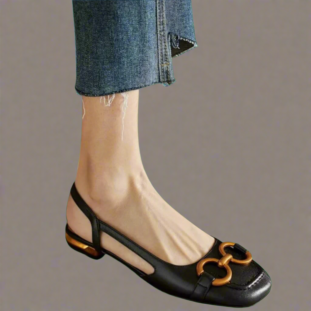 Sterre    | Elegante orthopädische Sandalen mit Blockabsatz