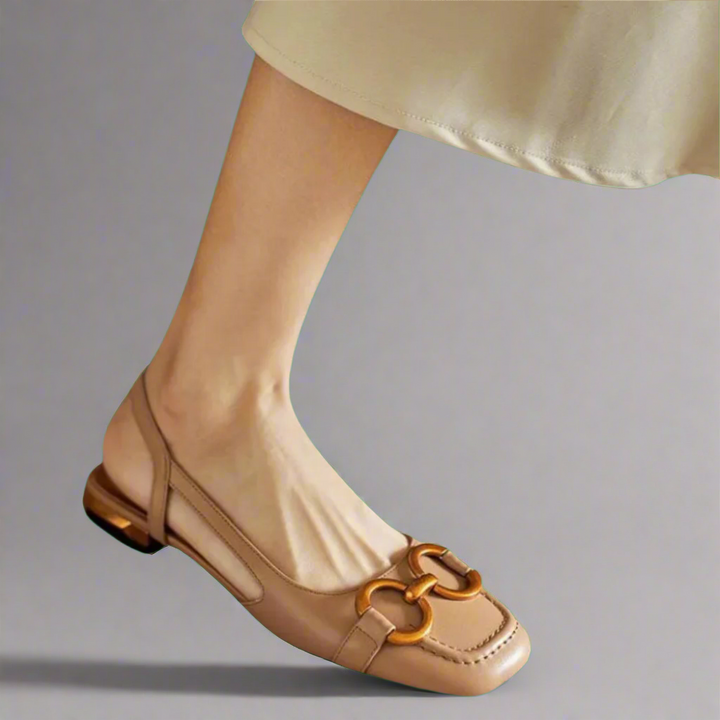 Sterre    | Elegante orthopädische Sandalen mit Blockabsatz