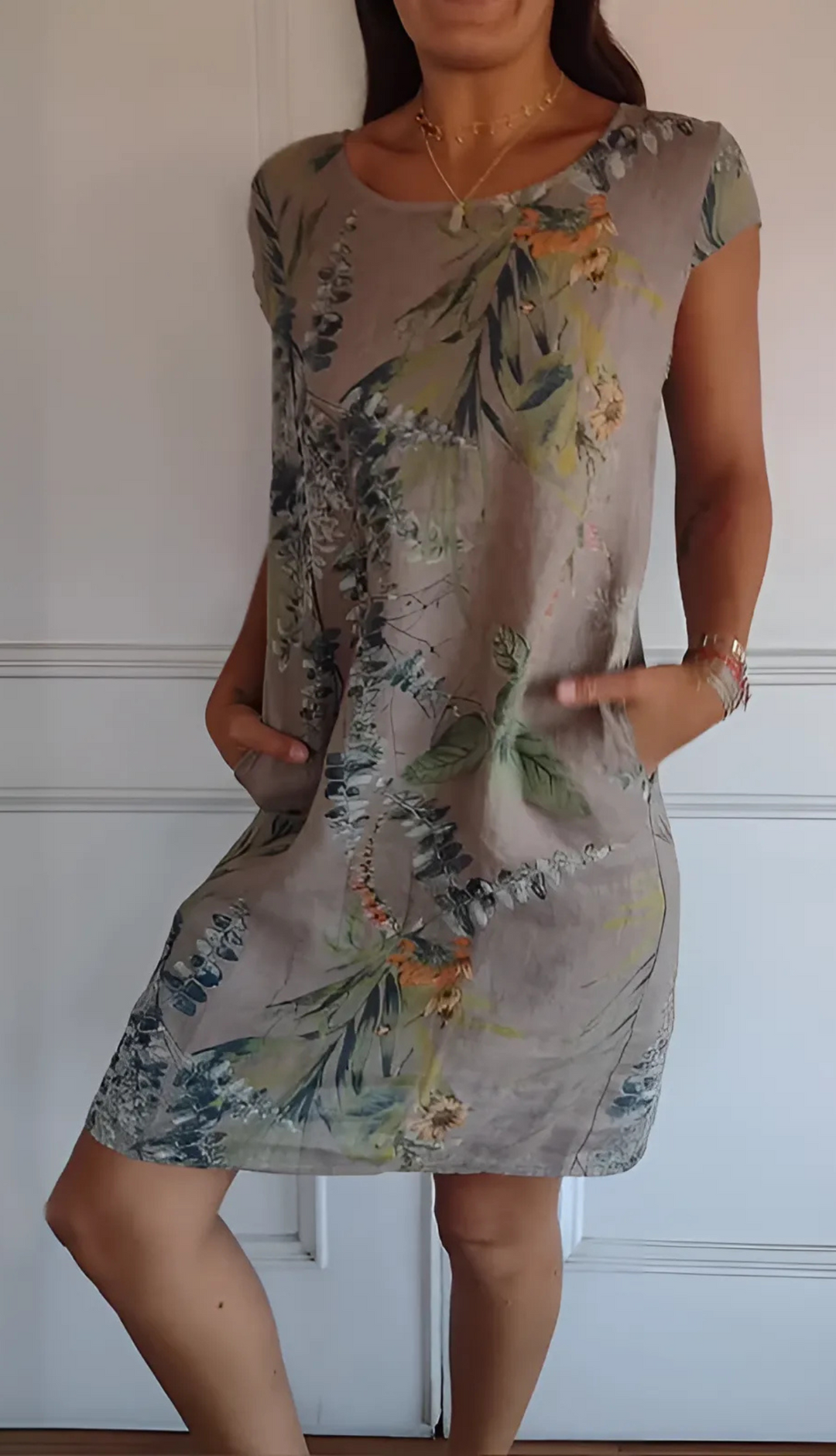 Mechthild | Bequemes rundes Kleid