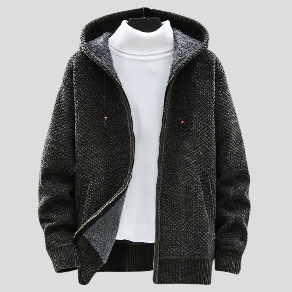Lukas | Knit Hoodie