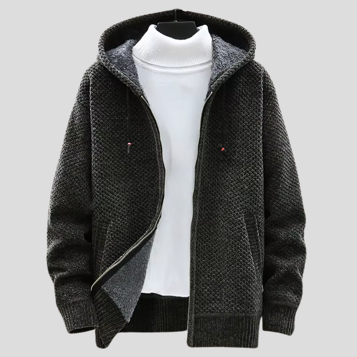 Lukas | Knit Hoodie