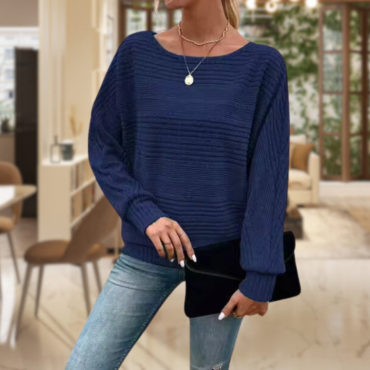 Anna  - Strukturierter Pullover für Damen