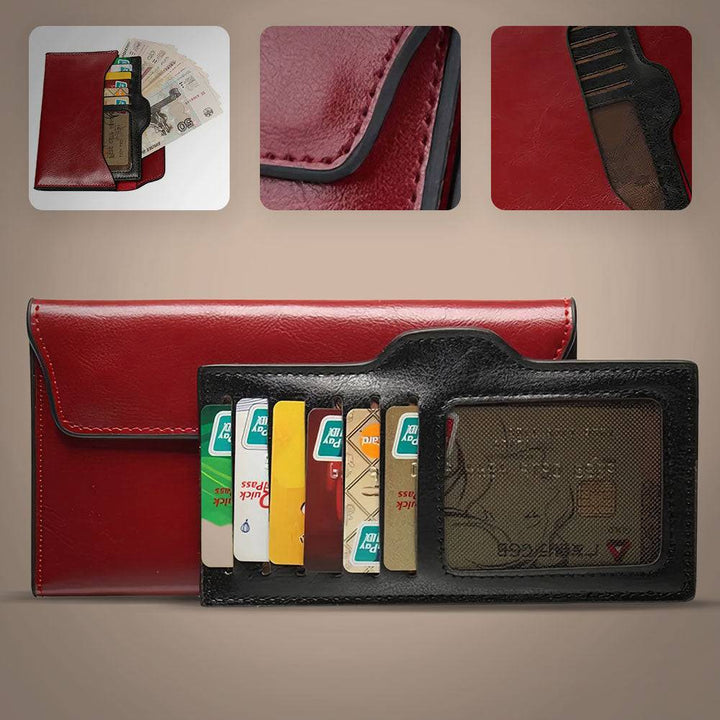 Ella Klassisch | Minimalistisches Klapp-Wallet