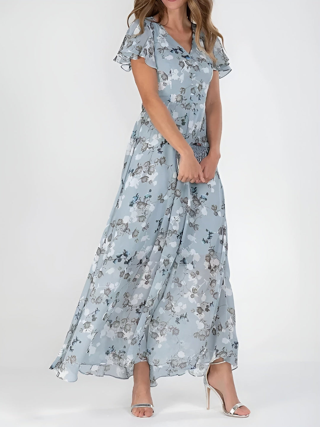 Halina | Elegantes Kleid, das den Bauch bedeckt