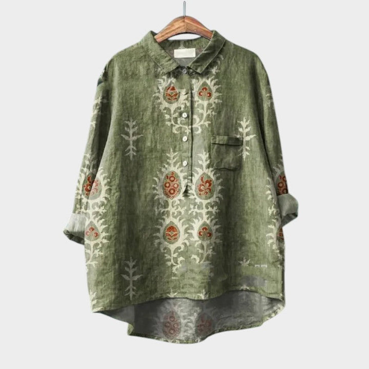 Louna | Elegante Bluse mit Blumenmuster