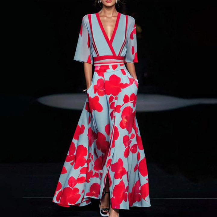 Amara | Zeitlose Blumen-Kleid