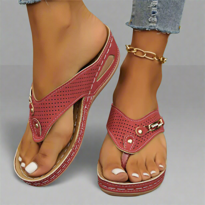 Mira | Retro-Sandalen für Damen mit Fußgewölbeunterstützung – bequem und stylisch