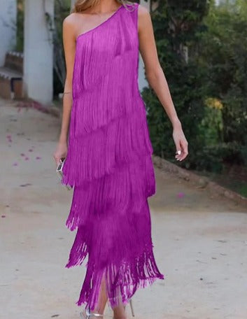 Lyla | Einzigartiges Kleid mit einem Schulterriemen