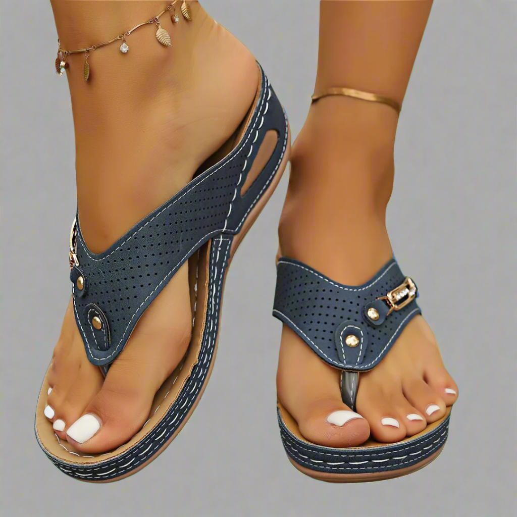 Mira | Retro-Sandalen für Damen mit Fußgewölbeunterstützung – bequem und stylisch