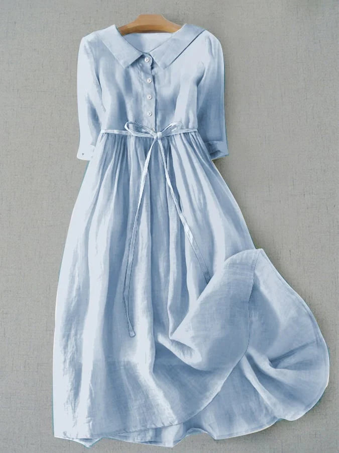 Elegantes Baumwollkleid