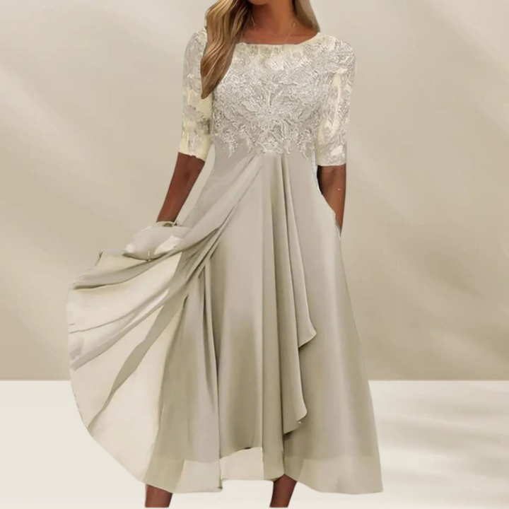 Sybille | Elegantes Spitzenkleid